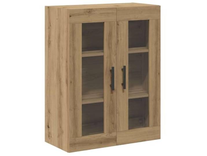 Sideboard Artisan-Eiche 69,5x34x90 cm Holzwerkstoff Mit Türen, ergonomische Griffe, robuste Platte, für Bad, Küche, Büro, Flur