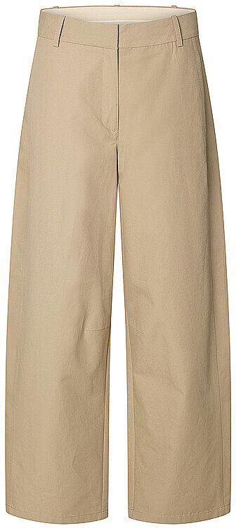 SELECTED FEMME Businesshose SLFBARREL MARLA creme   36 36