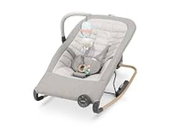 Ingenuity, Siège Rocker Automatique Keep InMotion avec Télécommande, Balancement Apaisant, Matériaux de Qualité Supérieure, Pour Bébé de 0 à 6 Mois - Soulful Skies