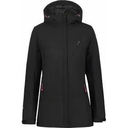 ICEPEAK Damen Funktionsjacke BANNISTER, Größe 42 in Schwarz Schwarz