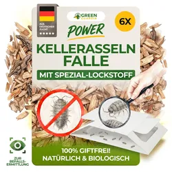 Green Guardia Kellerasseln Falle mit Spezial-Lockstoff: 6