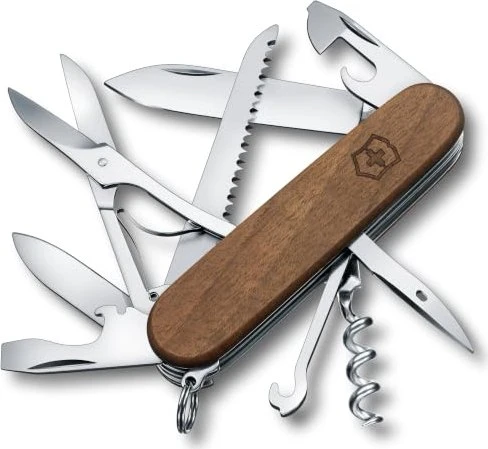 Victorinox Huntsman Wood 91 mm Walnuss