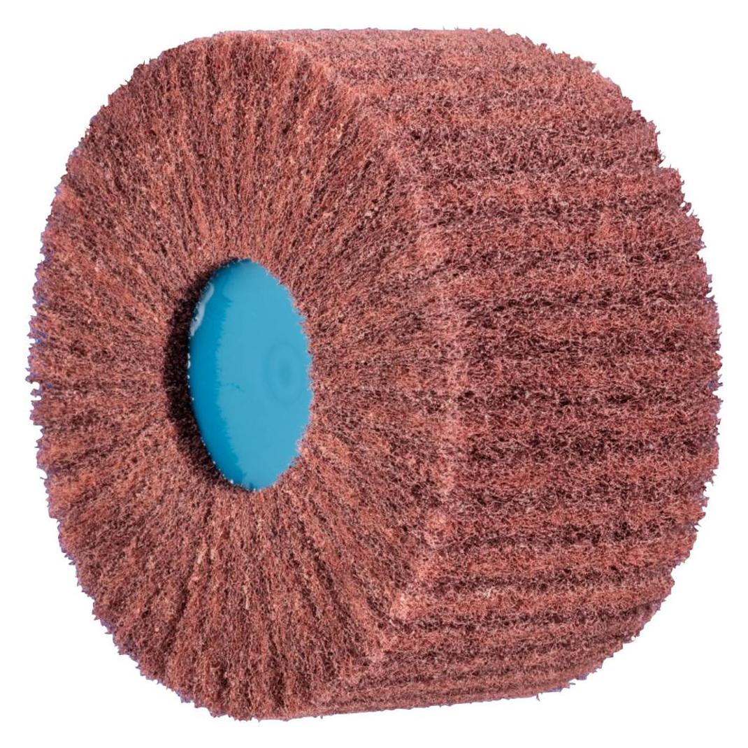 Pferd POLINOX Vlies-Schleifrad PNL Ø 100 x 50 mm Gewinde M14 A 280 für Feinschliff & Finish (280) (44642003)