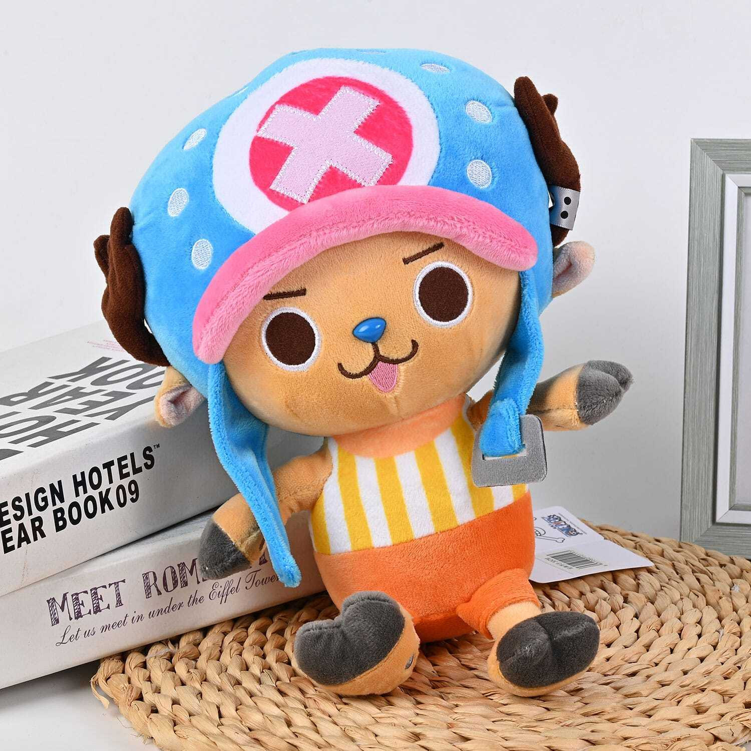 Sakami Merchandise One Piece pluche figuur Tony Tony Chopper New World versie, 45 cm