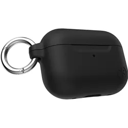speck Presidio Soft Touch Apple Airpods Pro (Gen 2) Black (Kopfhörer Hülle), Kopfhörertasche + Schutzhülle, Schwarz