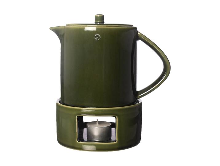ERNST Carafe à glögg avec réchaud Ernst Vert