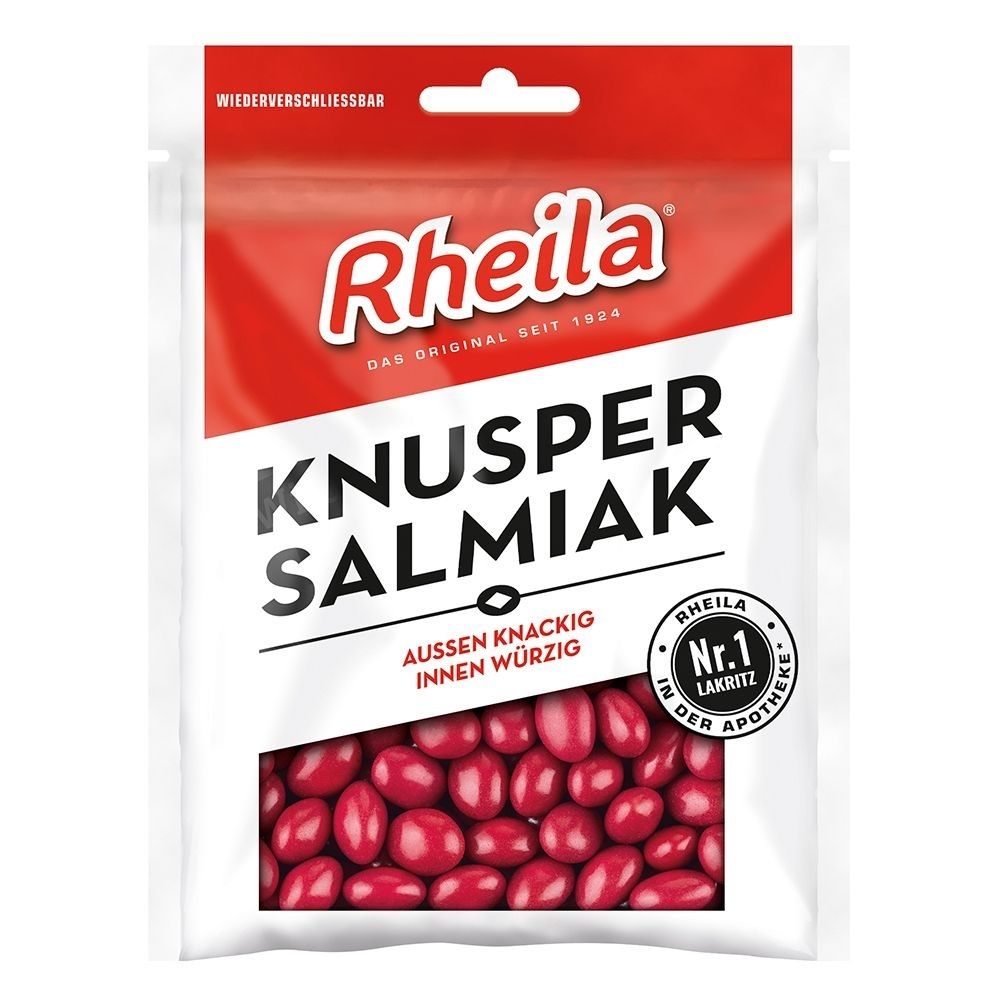 Rheila Knusp Salmiak M ZU x5 5x90 g Bonbons
