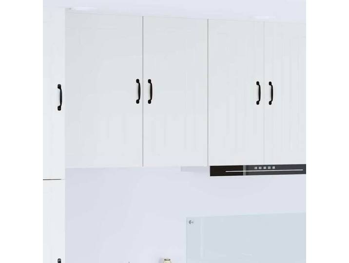 Meuble mural de cuisine - - Blanc - Bois d'ingénierie - 40x31x80 cm