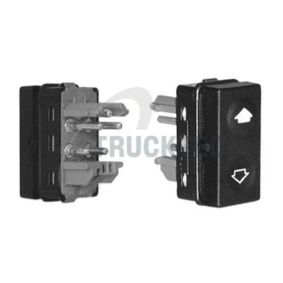 TRUCKTEC AUTOMOTIVE Schalter, Fensterheber 08.61.001 hinten für BMW