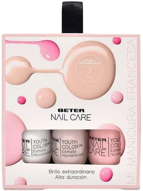 Beter Conjunto de Cuidados com as Unhas A Minha Manicure Francesa 3 Unds