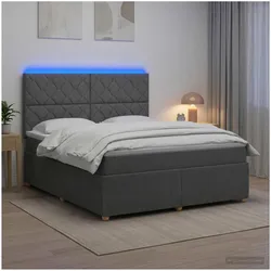 vidaXL, Boxspringbett, Boxspringbett (180 x 200 cm)