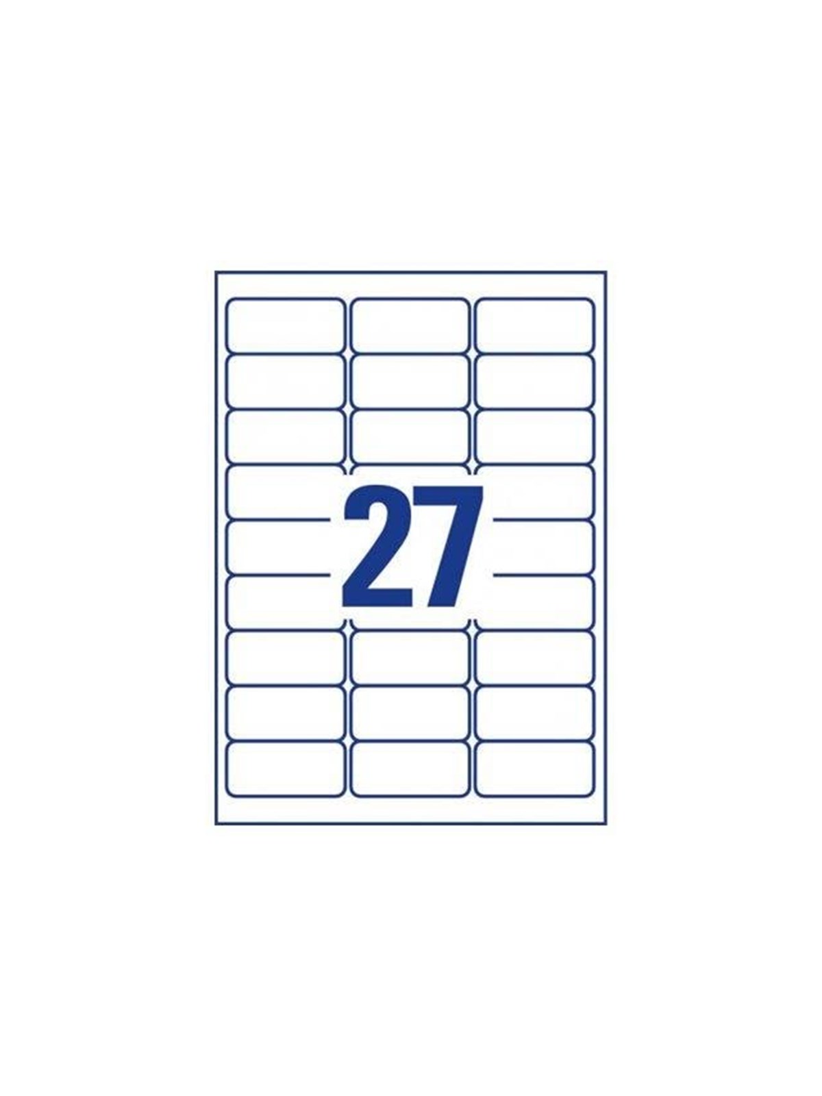 Avery Zweckform - labels - 540 label(s) - 63.5 x 29.6 mm