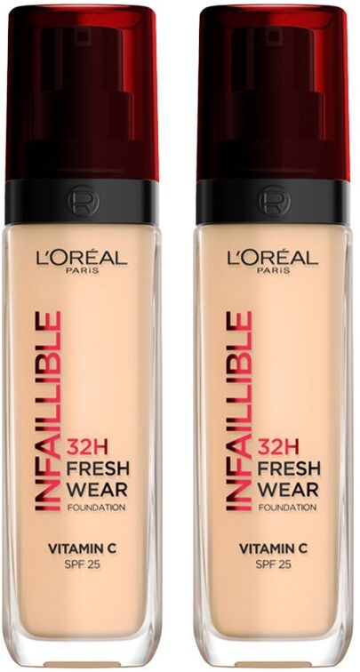 L'Oréal Paris L'Oreal Paris Infallible 32H Fresh Wear Foundation, 100 Linen Double