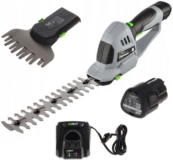 EGO CHT2001E - Forbice taglierba a batteria - Tagliasiepi - 12V 2Ah