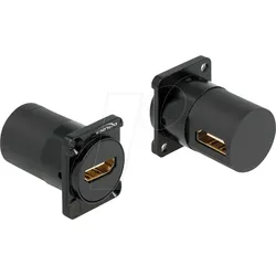 DELOCK 87811 - D-Typ Modul HDMI Buchse / Buchse 90° gewinkelt