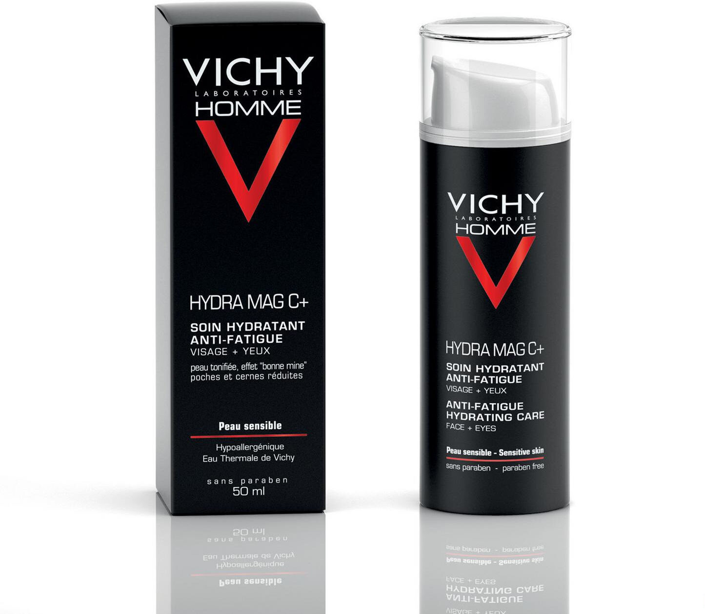 Vichy Homme Hydra Mag C+ Soin Hydratant Anti-Fatigue 50 ml