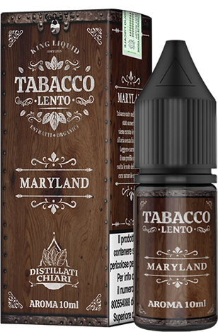 King Liquid Maryland Tabacco Lento Aroma Concentrato 10ml