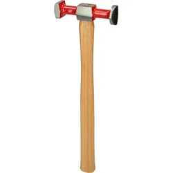 KS Tools Karosserie-Wölbungshammer, rund-eckig, 325mm - 140.2130