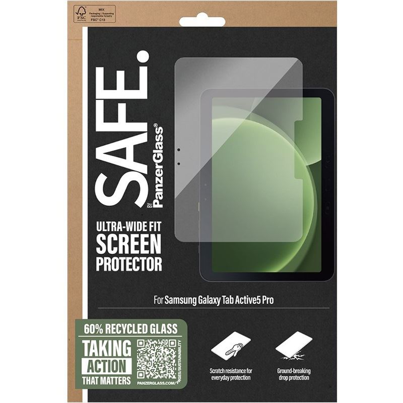 PANZERGLASS SAFE. BY SCREEN PRO SAMSUNG GALAXY TAB ACTIVE5 PRO