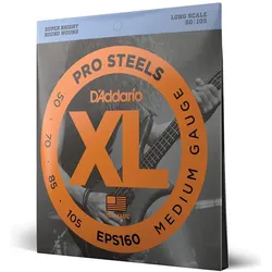 D'Addario Eps160 (4x, E-Bass, 0.11"), Saiten