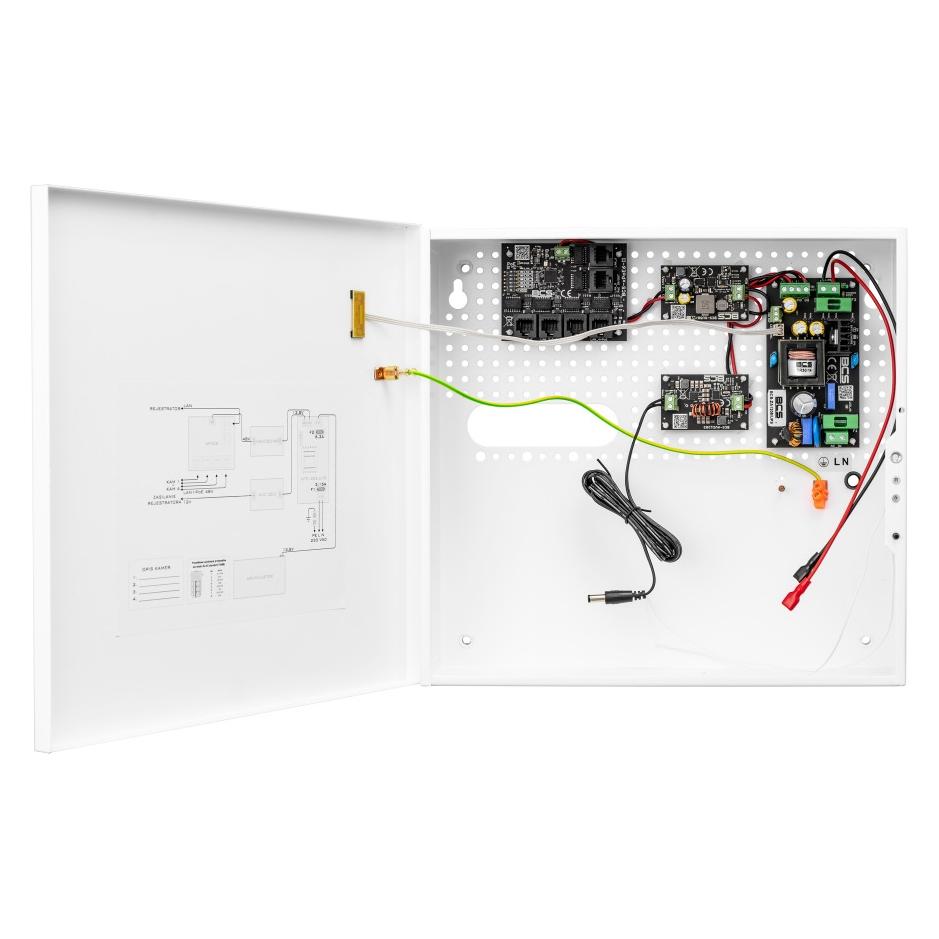 BCS BCS-UPS/IP4/E-S Notstromversorgung Set für 5 PoE Empfänger in Innengehäuse (Netzwerk Videorecorder (NVR)) (BCS-UPS/IP4/E-S)