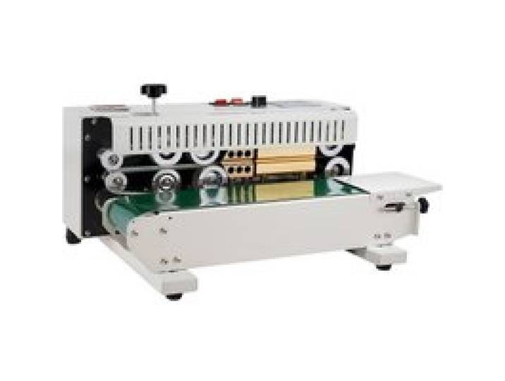 VEVOR Kontinuierliche Beutelbandschweißmaschine, 0,24-0,47 Zoll/6-12 mm Schweißbreite, Horizontale Bandschweißmaschine mit digitaler Temperaturregelung, Beutelschweißgerät für 0,02-0,8 mm Plastikbeutel mit Zählfunktion