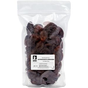 Bremer-Gewürzhandel Trockenfrüchte Aprikosen, ungeschwefelt, getrocknet und entsteint, ohne Zuckerzusatz, im Beutel, 1 kg