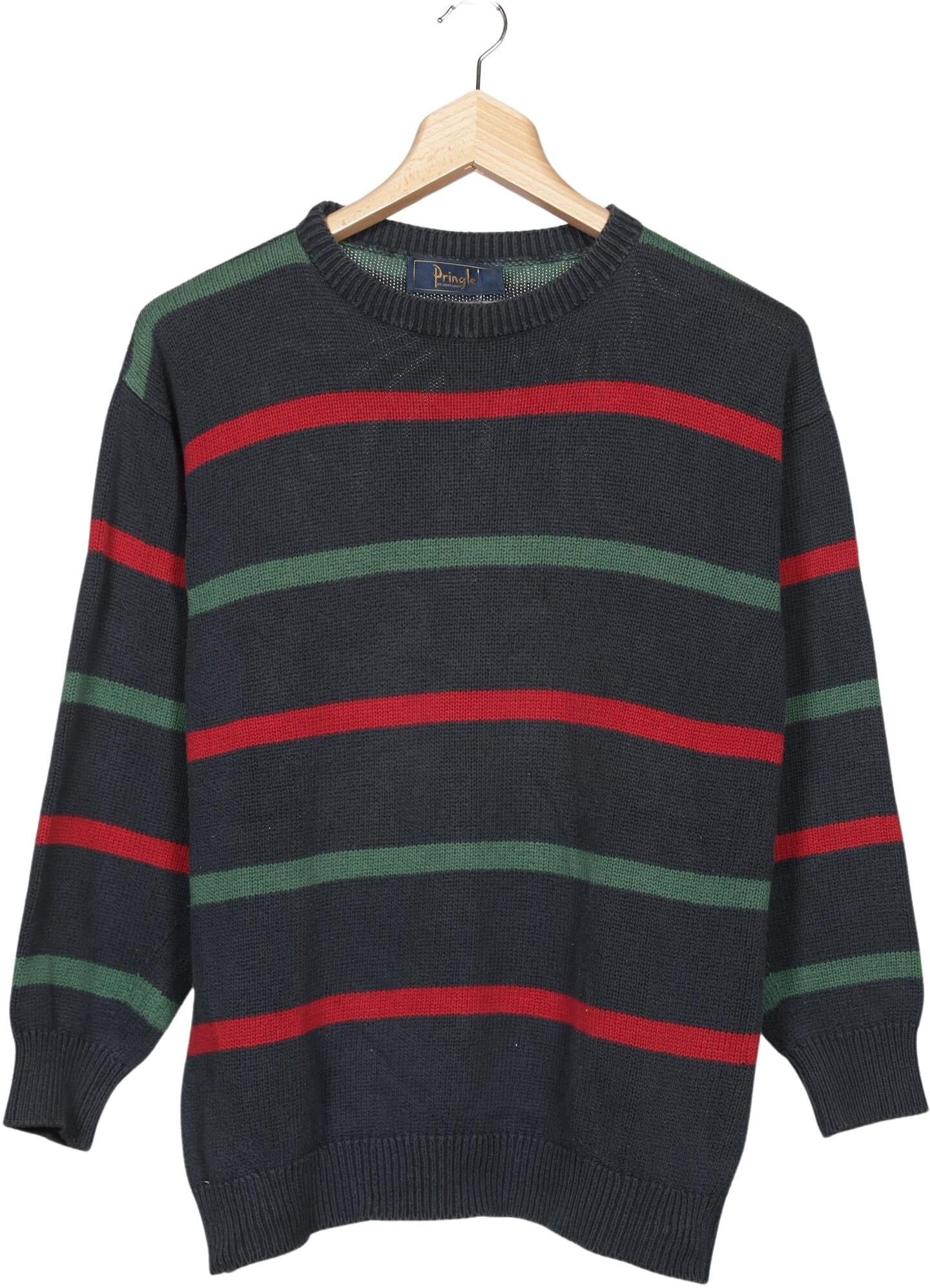 Pringle of Scotland Herren Pullover, Mehrfarbig, Gr. XL, Kaschmir - Second Hand