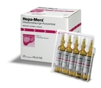 Merz Therapeutics GmbH HEPA-MERZ Infusionslösungs-Konzentrat Ampullen 25X10 ml 07342005