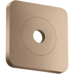 hansgrohe AXOR Citterio C Wandrosette 28801300 120/120 softsquare, Polished Red Gold