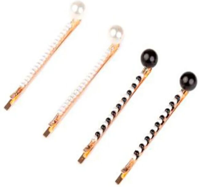 Inca Set 4 Horquilla Con Perlas