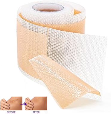 The Handy Homestead Medical Grade Silicone Scar Sheets For Keloid, Surgery & Burn Healing m