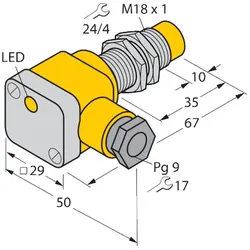 Turck Sensor NI10-EG18SK-Y1X