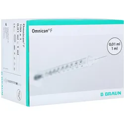 Omnican F 1 ml Feindosierungspritzen 1 ml 30 100 St