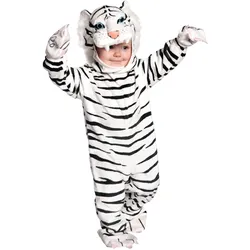 Underwraps Weisser Tiger Kostüm für Babys (74, 80)