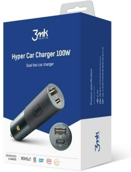 3MK 5903108464567 Handy-Ladegerät fürs Auto