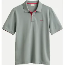 Piqué Poloshirt Mehrfarbig M