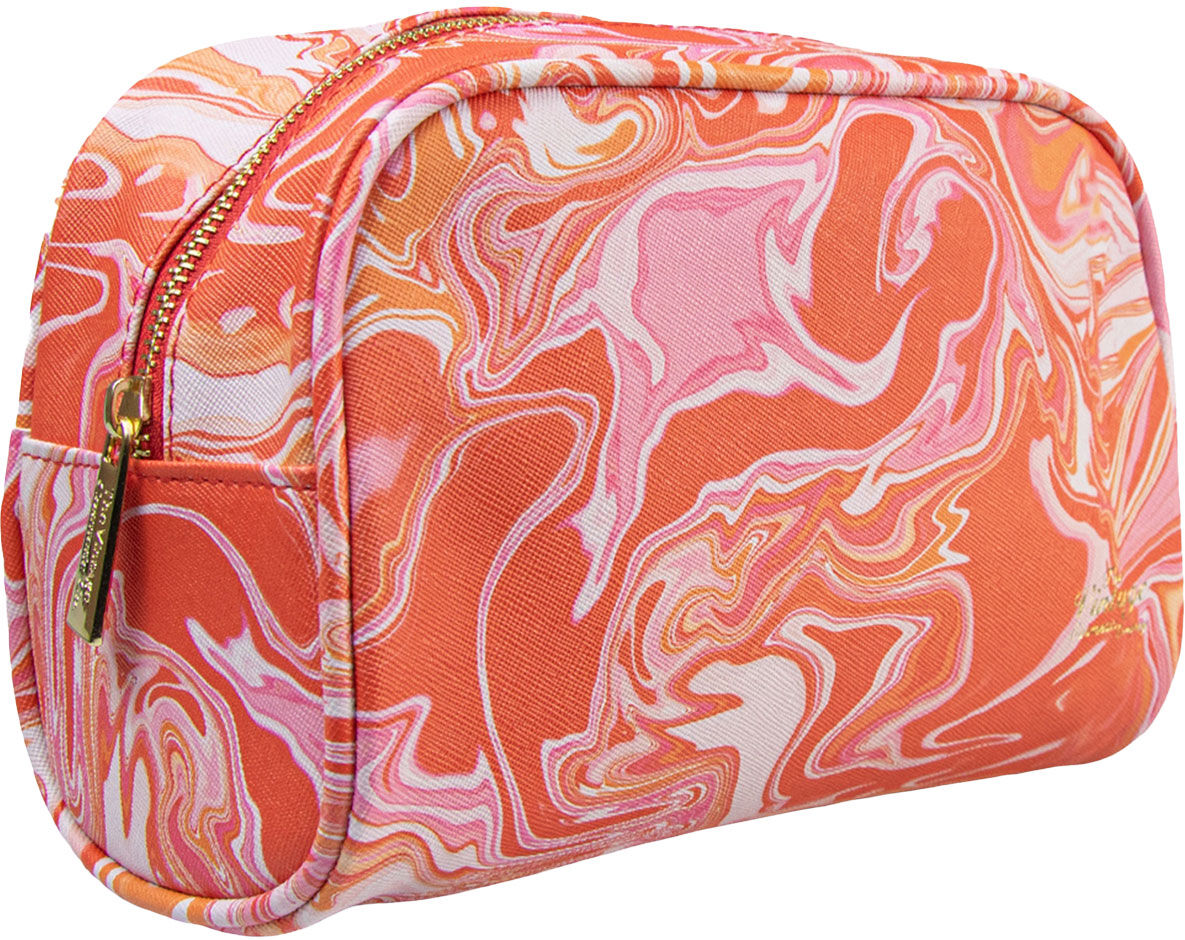 THE VINTAGE COSMETIC Marble Cosmetic Bag