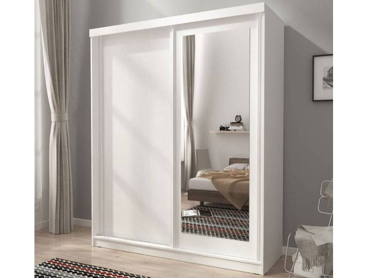 Designer Schrank Alice - Weiß - Luxusbetten24