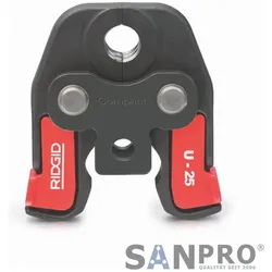 Ridgid, Zange, U25 Kompakt Pressbacke für 24 kN Pressen wie RP240 RP241 Viega Picco