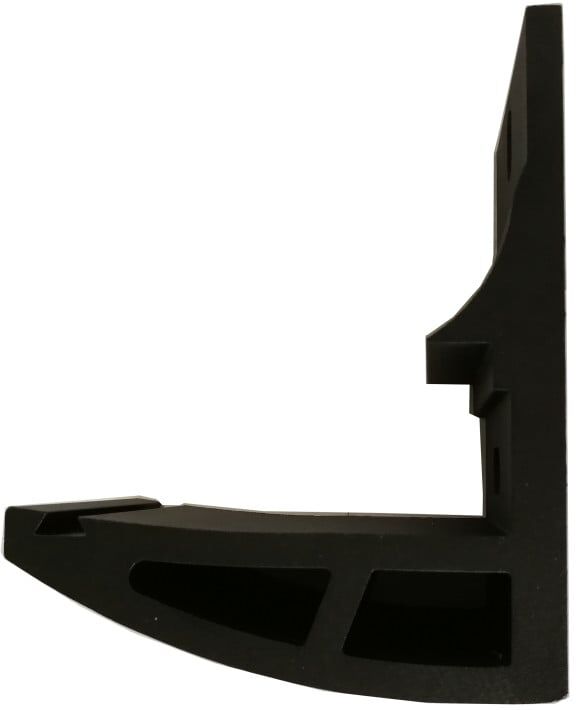 Wandhalter für Primaster Kassettenmarkise schwarz (E6600)