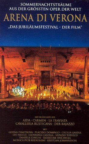 Arena Di Verona - Das Jubiläumsfestival-Der Film [VHS] - Preis vom 19.10.2026 19:33:35 h