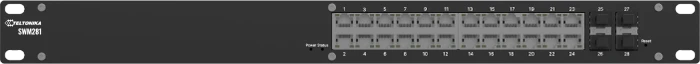 Teltonika SWM281 Switch - L2+ - managed - 24