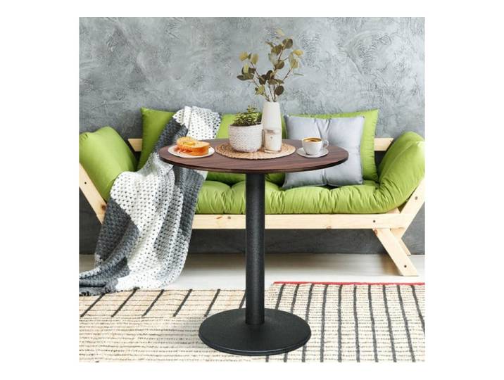 LuxusKollektion Esstisch Esstisch rund 70x70cm Buche/Eisen (1-St)