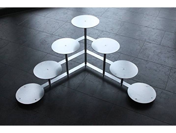 Tortenständer Tortenetagere Rund Etagere Aluminium Hochzeit Party 4 Etagen 7 Platten Ø je 24cm