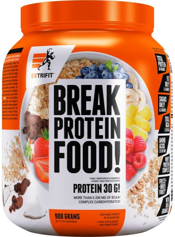 Extrifit Protein Break vollständige Mahlzeit Geschmack Apple & Cinnamon 900 g