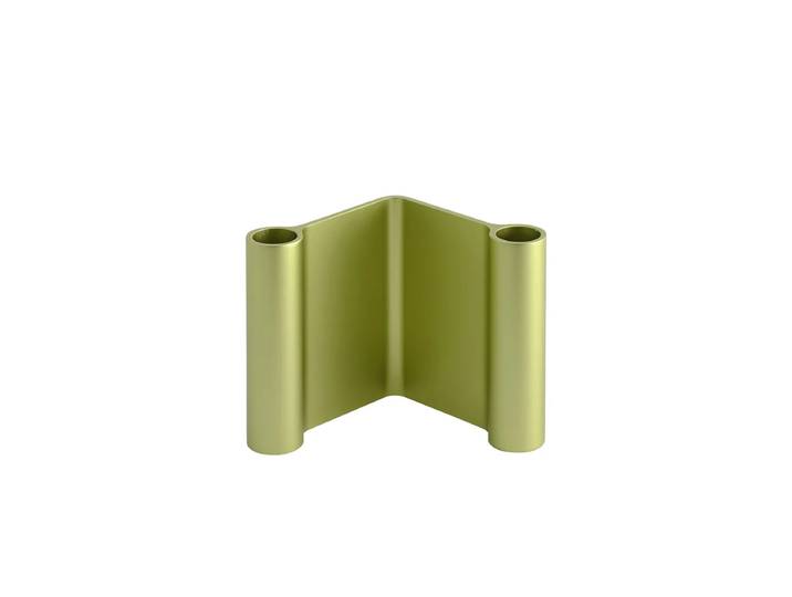 Muuto - Pair Kerzenhalter, H 11 cm, grün