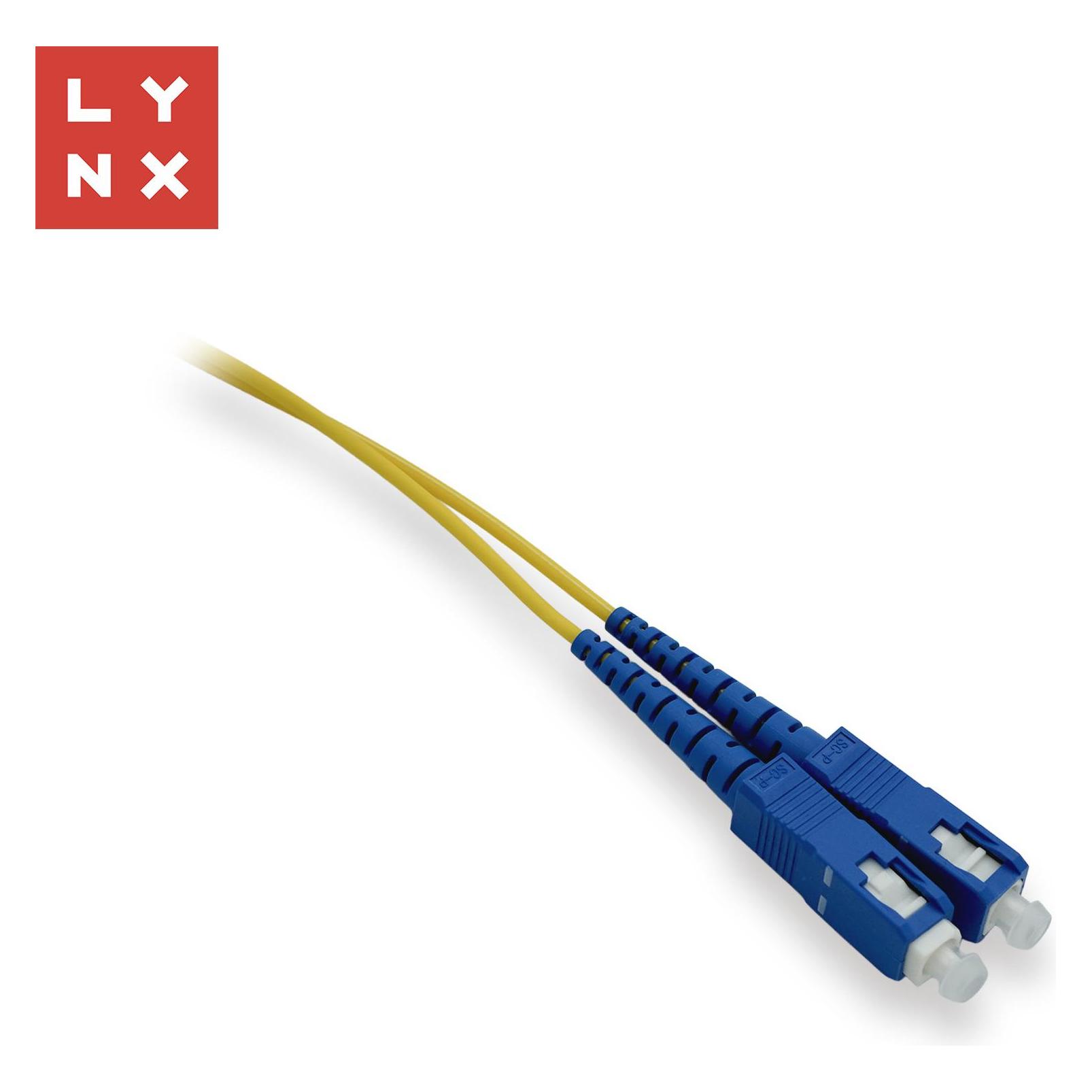 Lynx Cs LYNX duplexní patch kabel SM, OS2, SC/SC, 9/125µm, 2m (2 m) (LX-DPX-SC/SC-OS2-2)