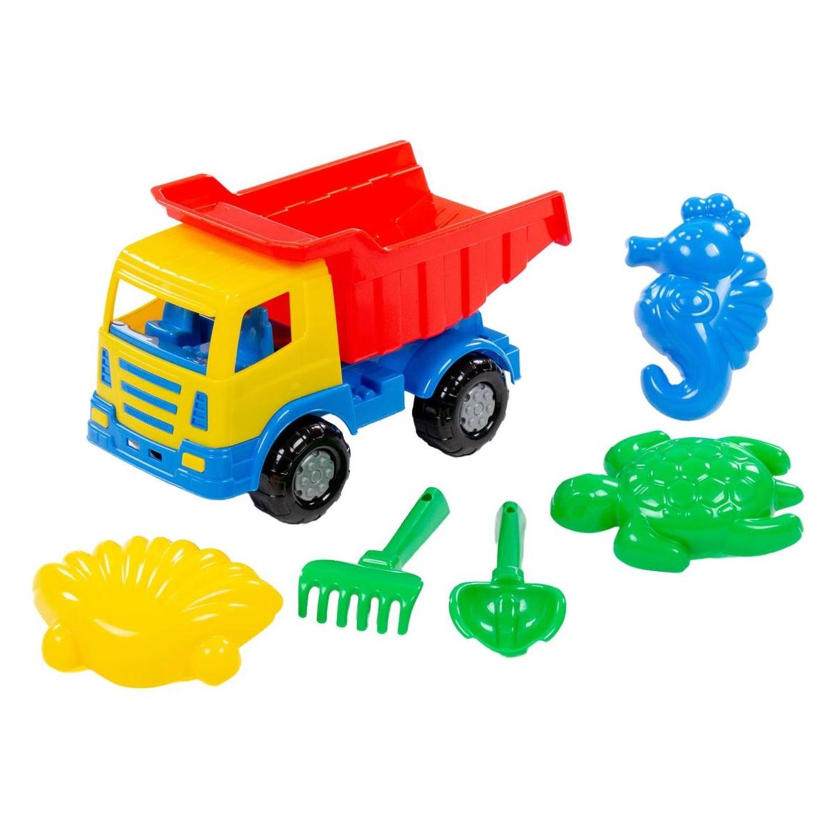 Polesie Strandset met Truck + 6 accessoires (33405357)