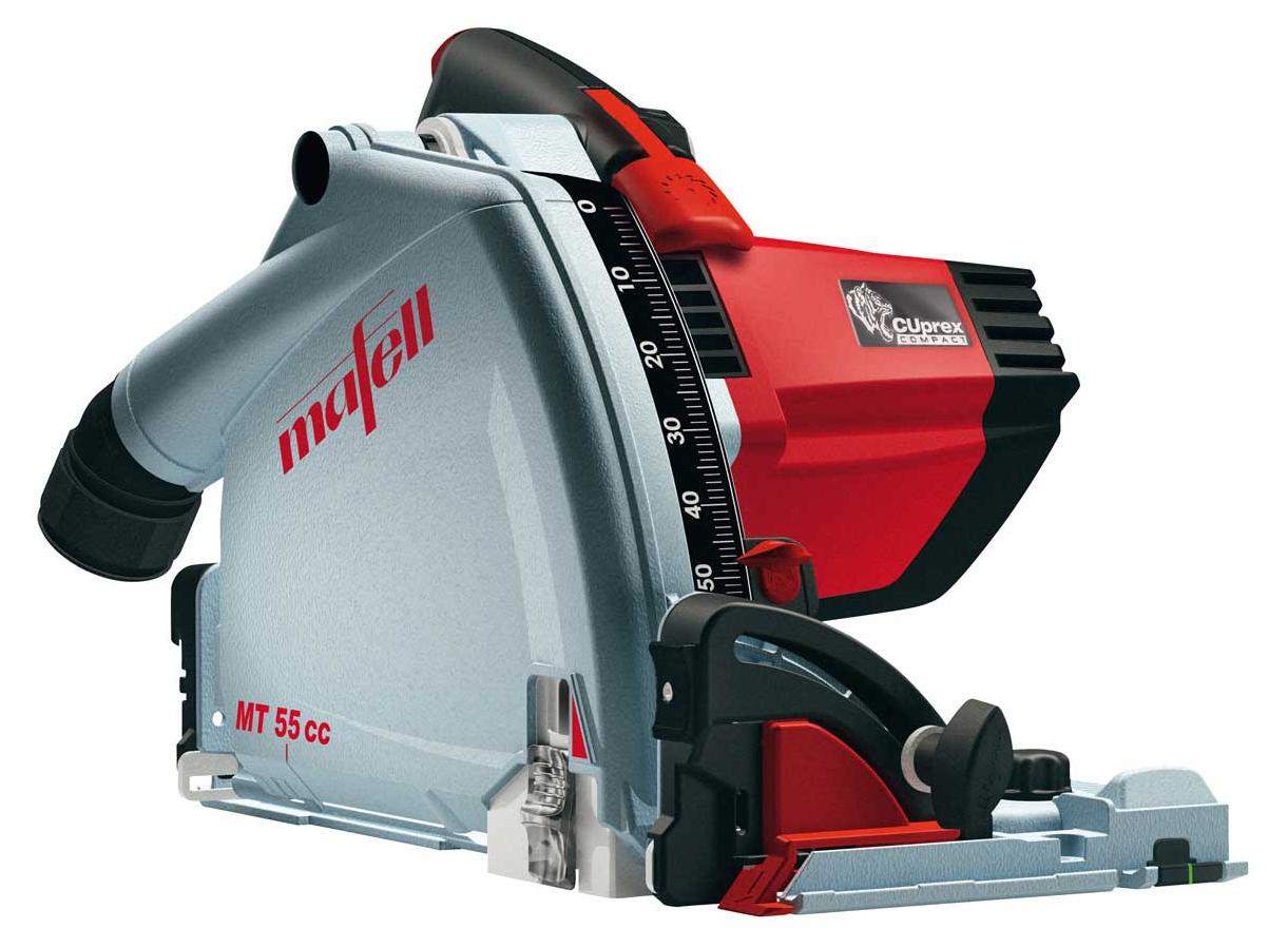 Mafell Tauchsäge MT 55 cc MidiMAX im MAFELL-MAX mit Führungsschiene F 160 | 917613